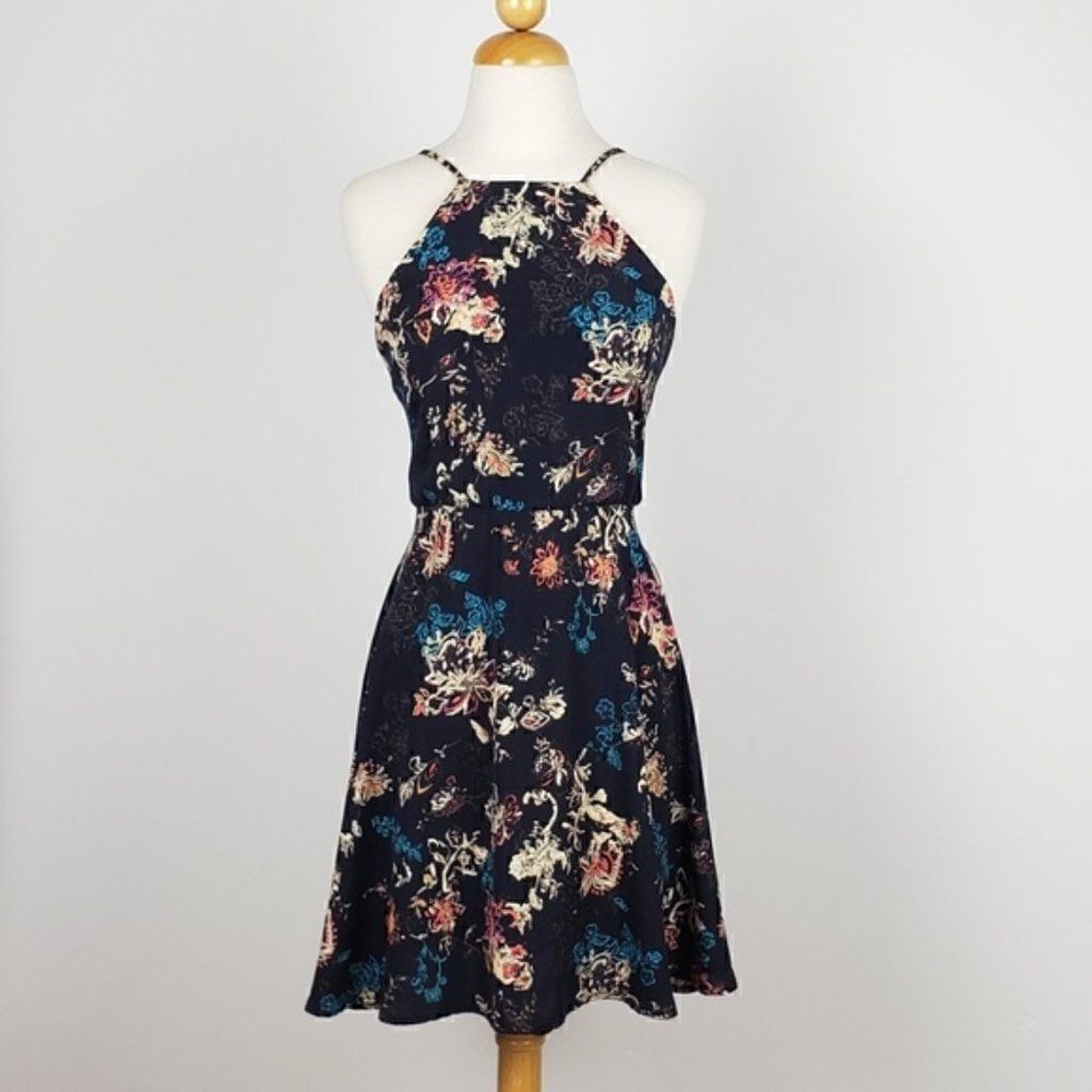 STYLE RACK Women's Floral Print Fit & Flare Dress